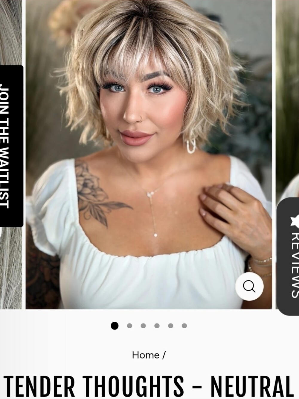 Styles By Soma. Tender Thoughts. Neutral Sand Blonde. NWT.
